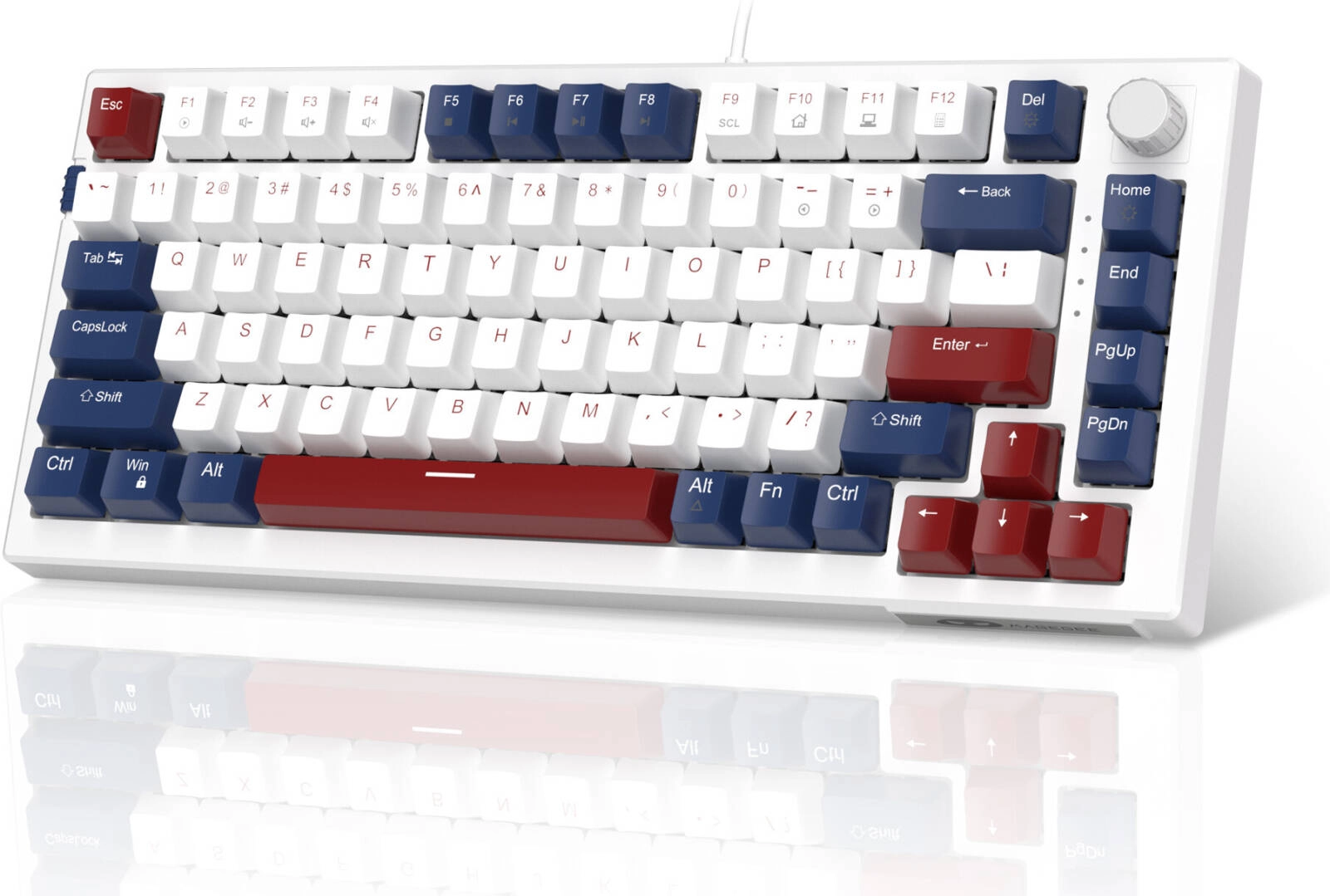 MageGee SKY81 Wired Mechanical Hot-Swappable Gaming Keyboard Review &#8211; Blue Switch, 83 Keys