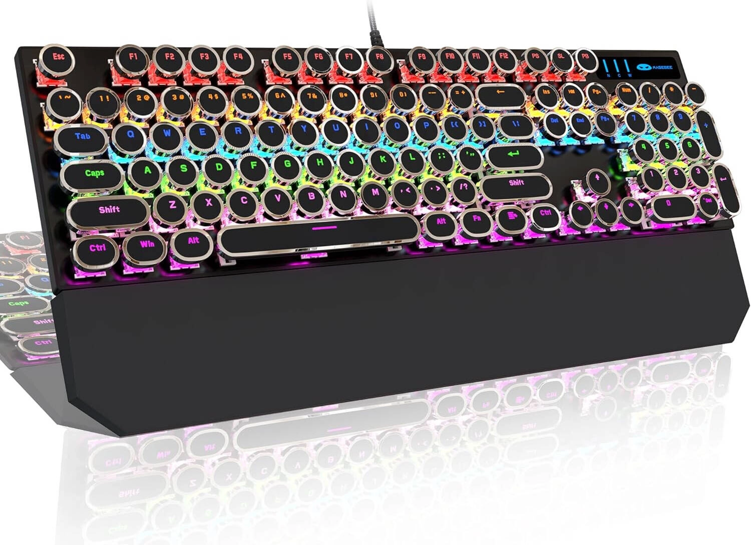 MageGee MK-Storm Punk Mechanical Keyboard Review: A Retro Typing Experience