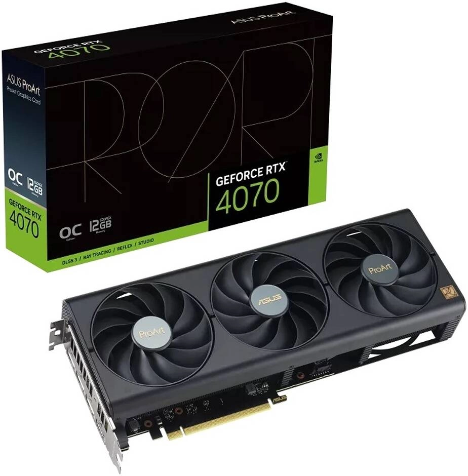 ASUS ProArt GeForce RTX 4070 OC Graphics Card Review &#8211; 90YV0J11-M0NA00