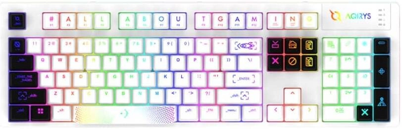 AQIRYS Aludra Mechanical Keyboard: Gateron G-Pro 2.0 RED Review