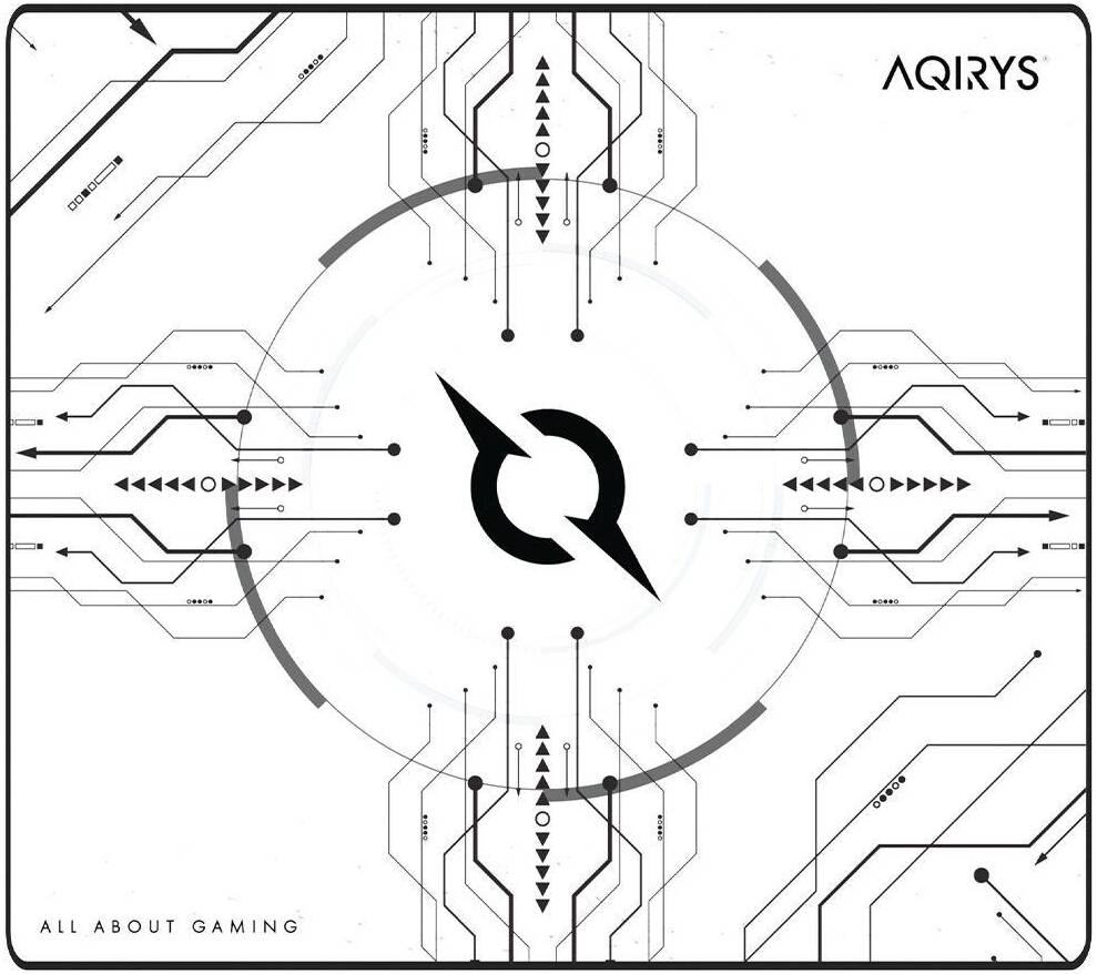 AQIRYS Mousepad, Gruis White Medium (MD) Review &#8211; Best Price in UAE