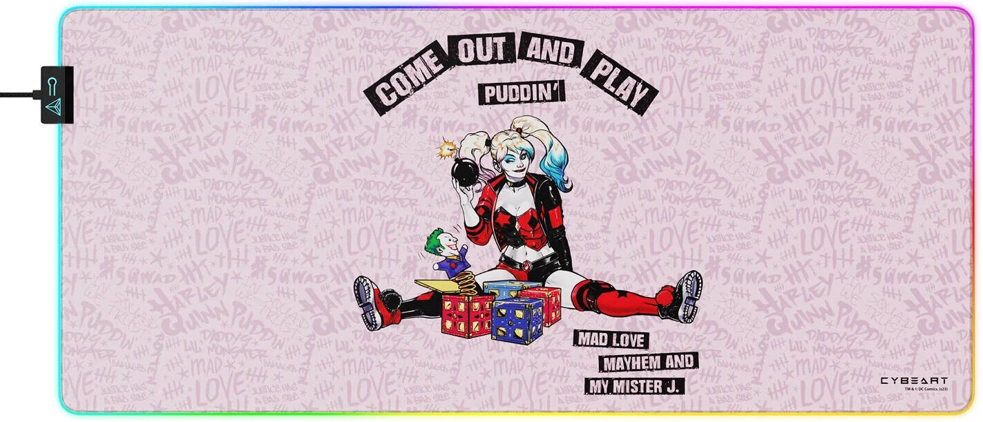 Cybeart Harley Quinn Aurora Mouse Pad Review (HRLYQNNRR)