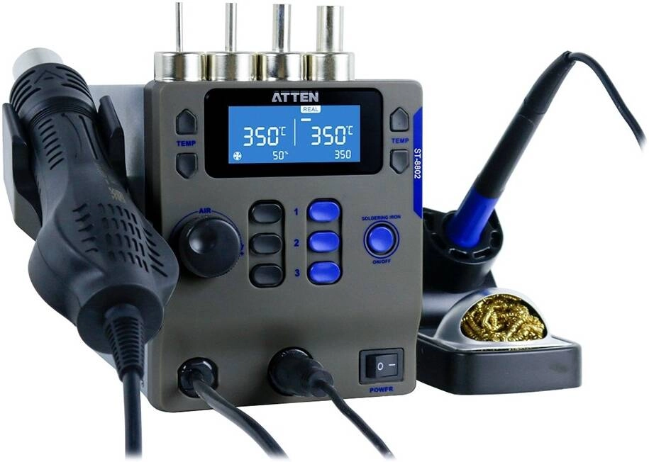ATTEN ST-8802 Intelligent Dual Channels Rework Station Review