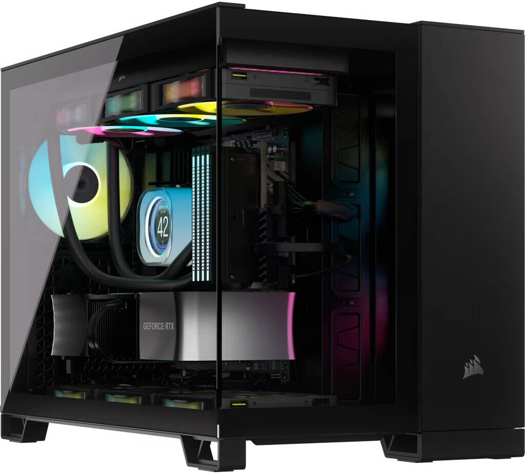 Corsair iCUE LINK 2500X RGB Micro ATX Dual Chamber Case (CC-9011267-WW) Review