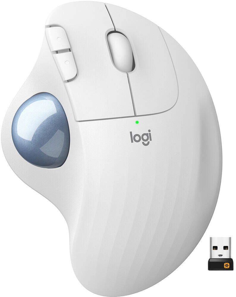 Logitech Ergo M575 Wireless Trackball Mouse Review (White)