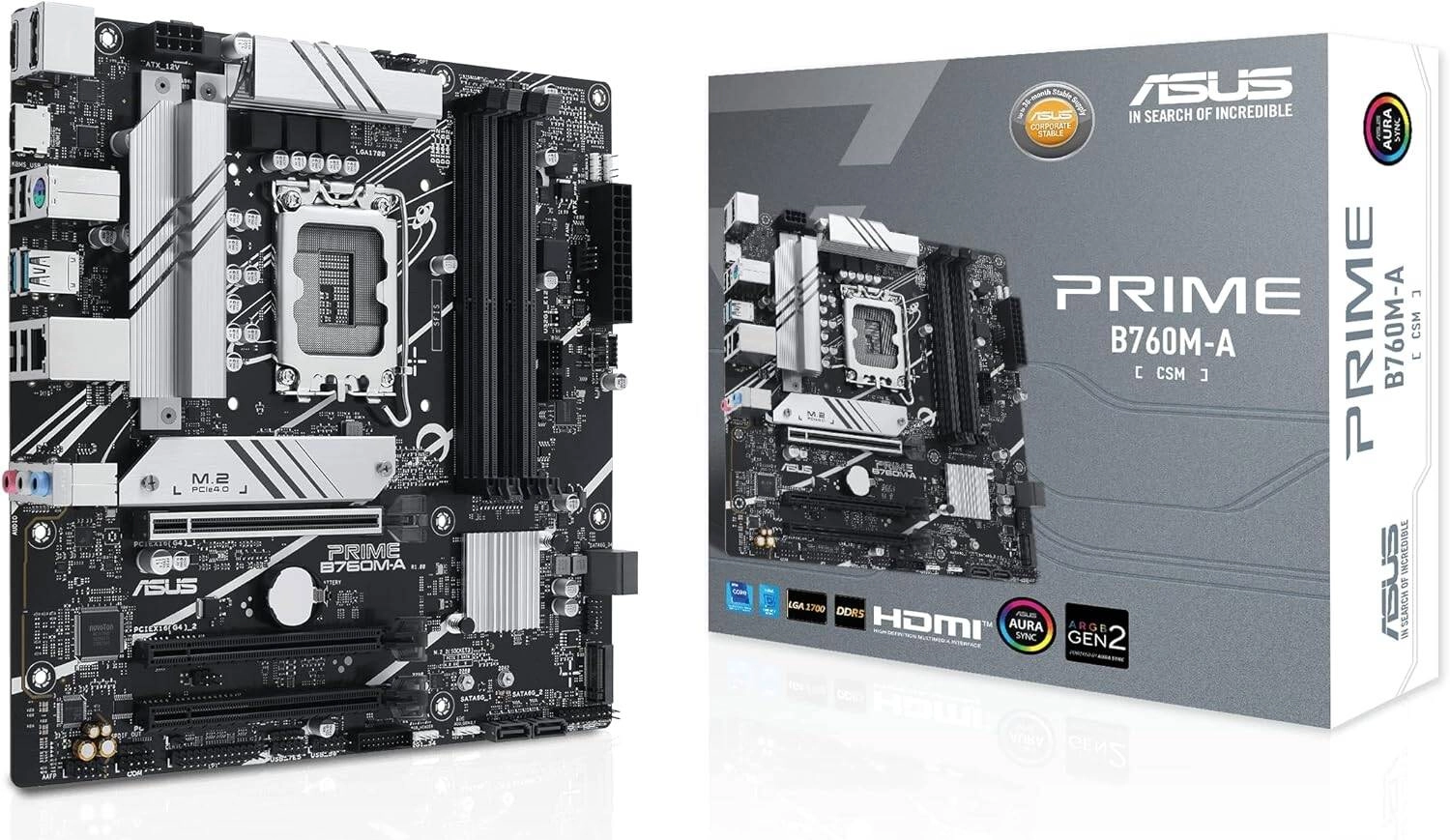 ASUS PRIME B760M-A-CSM Micro ATX LGA 1700 Motherboard Review: A Budget-Friendly B760 Option