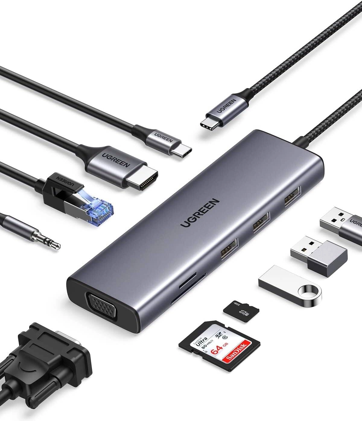 UGREEN 10 in 1 USB C Hub (15601) Review: A Versatile Hub for Your Laptop?