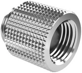 Barrowch Male To Female Extender, 15mm, Shiny Silver Review