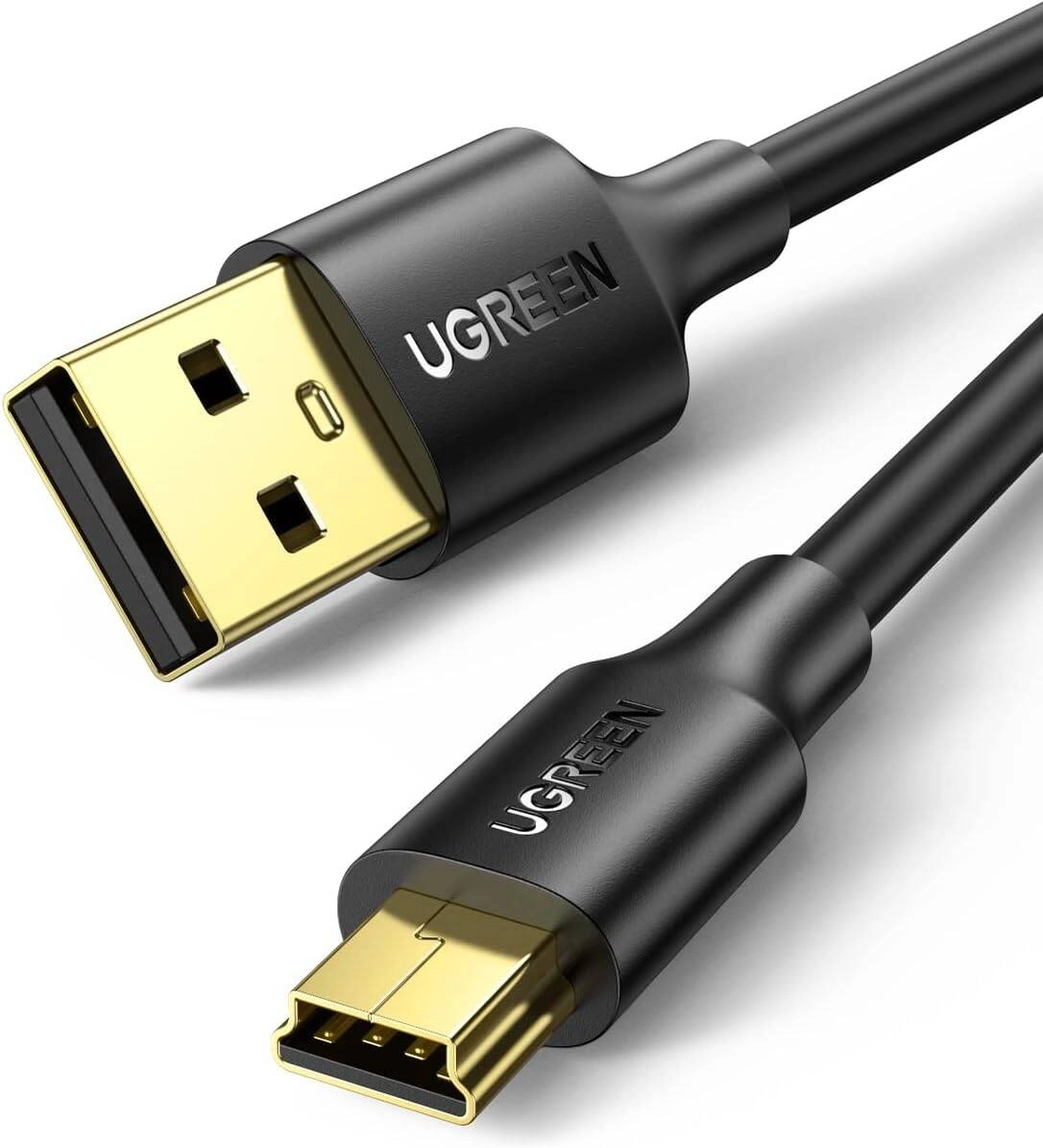 UGREEN USB 2.0 A Male to Mini 5 Pin Male Cable 3m (Black) Review
