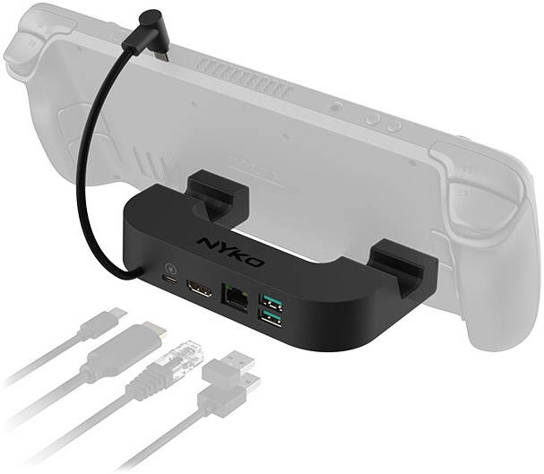 Nyko Power Dock for Steam Deck Review: A 7-in-1 Hub with 100W Pass-Through PD