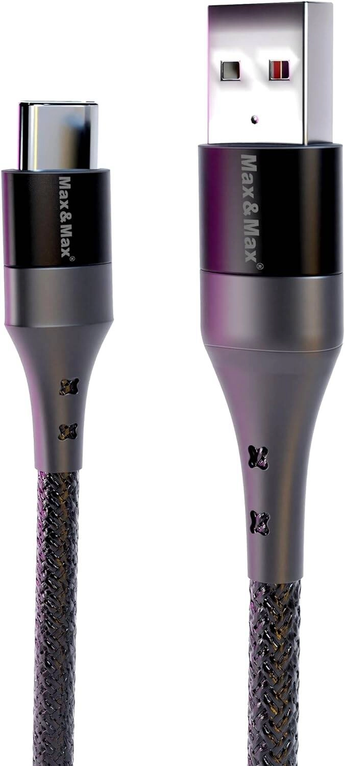 Max &#038; Max USB Type A to USB Type C Fast Charging Cable 2M Braided PD Review