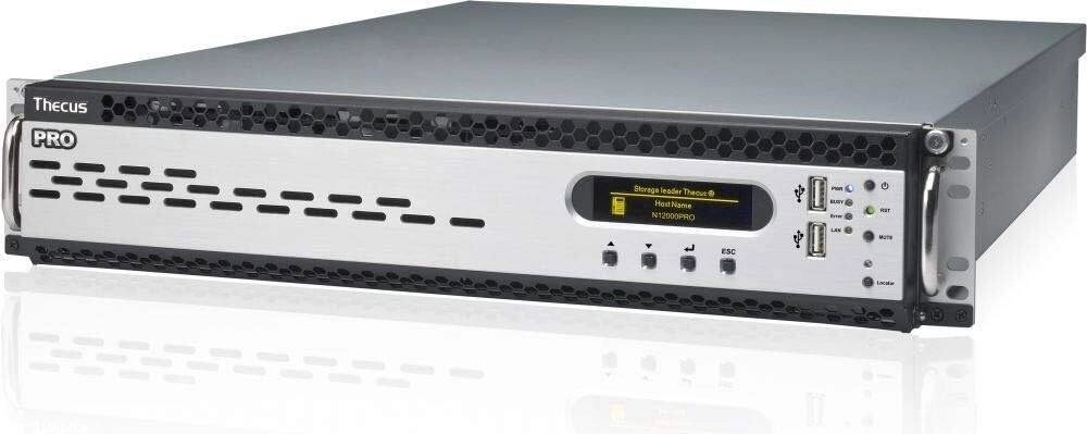 Thecus ENTERPRISE NAS N12000PRO Review: Powerful 2U Rackmount NAS