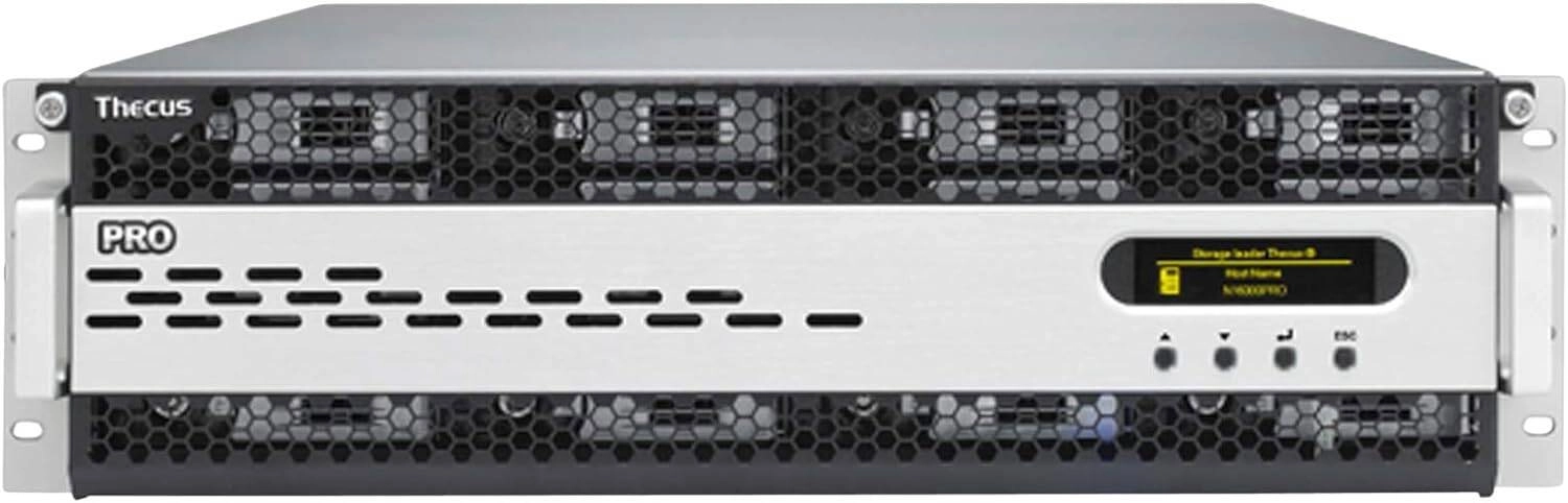Thecus Data Storage 16-Bay 3U Rackmount NAS &#8211; N16000PRO Review