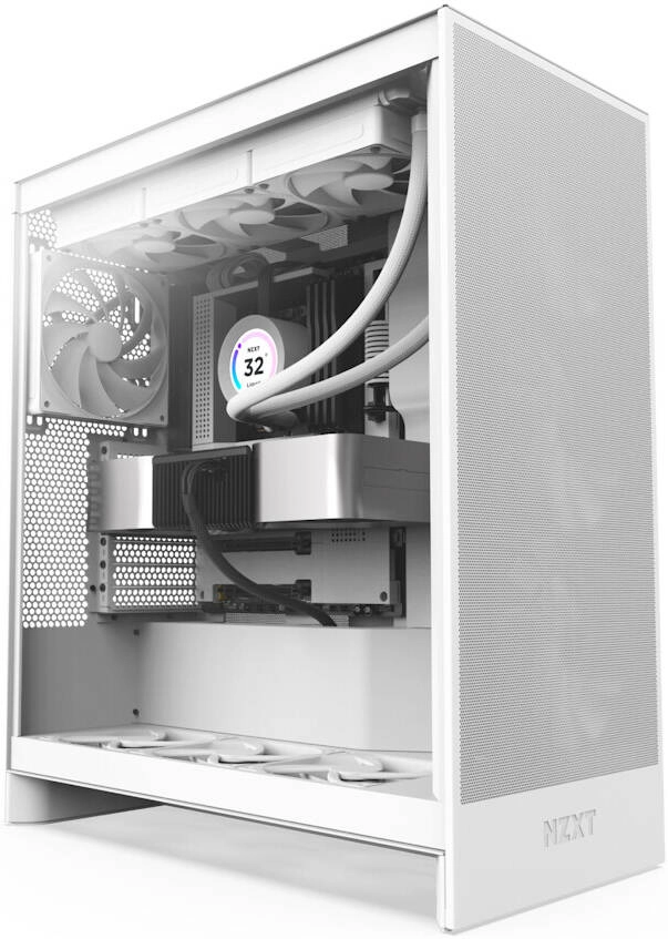 NZXT H7 Flow CM-H72FW-01 Mid-Tower ATX Airflow Computer Case Review
