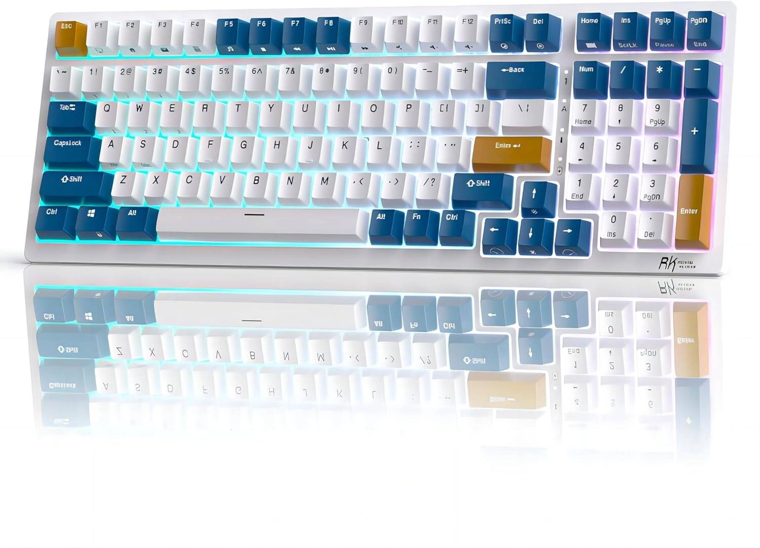 RK Royal Kludge RK98 Wireless Mechanical Keyboard Review &#8211; Triple Mode, Hot-Swappable, and More