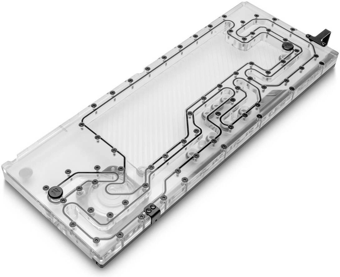 EKWB EK-Quantum Reflection Fractal XL D5 PWM D-RGB Distribution Plate Review &#8211; 3831109897416