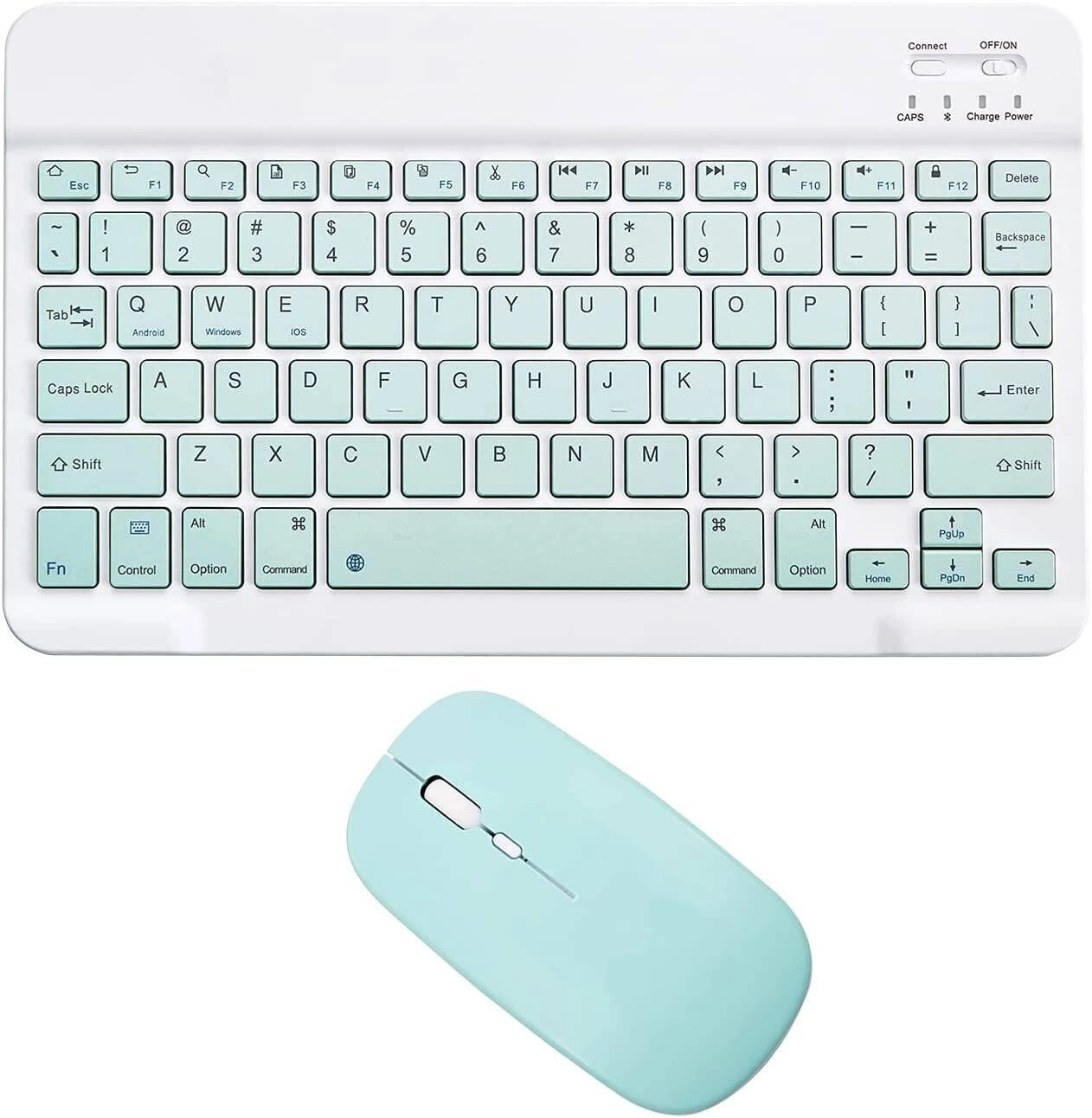 AWH Keyboard and Mouse Combo Rechargeable Bluetooth Ultra-Slim Portable Compact Wireless Mouse Keyboard Set Review