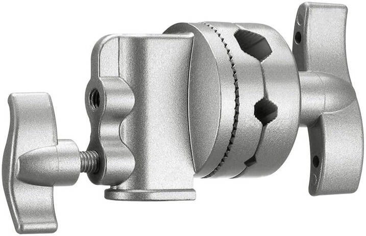 NEEWER Multifunctional Heavy Duty 2.5&#8243; Grip Head Holder Mounting Adapter for C Stand, Light Stand, Boom Arm, Photographic Equipment with 1/2, 1/4, 3/8, 5/8&#8243; Mount, Silver | AWP013372 Review