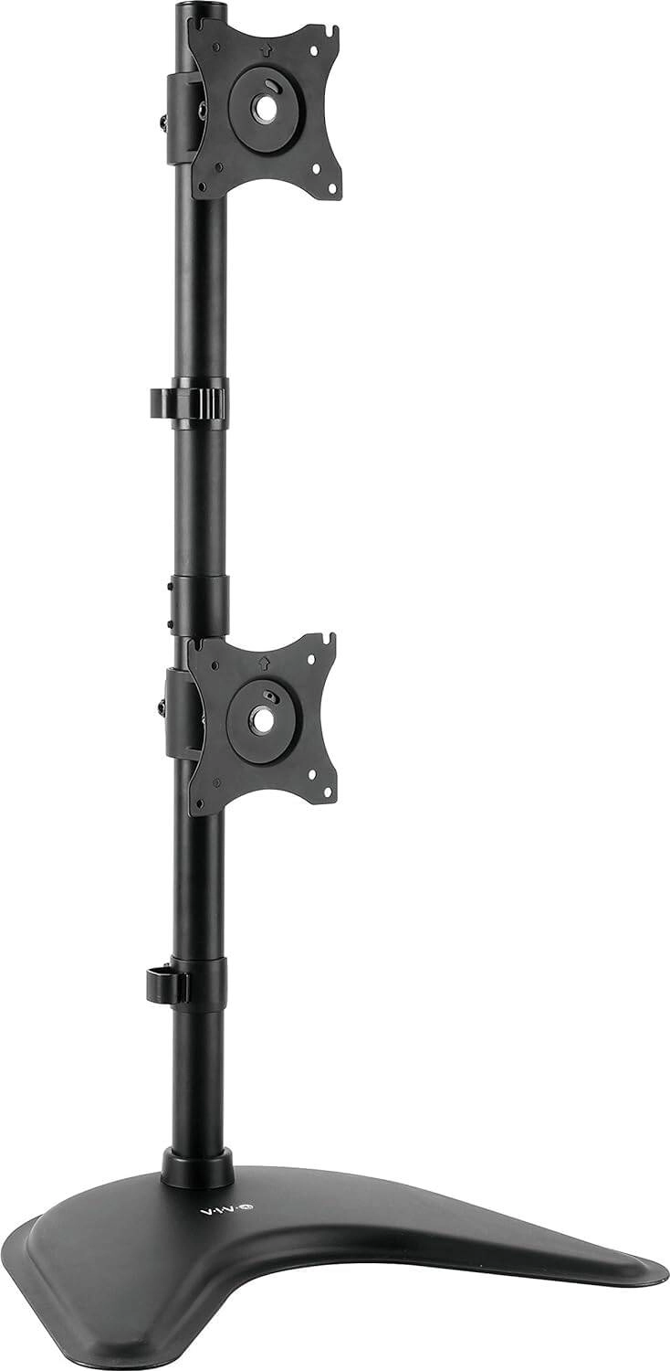 AWH STAND-V002N Dual LCD Monitor Vertical Desk Stand Review &#8211; Streamline Your Workspace