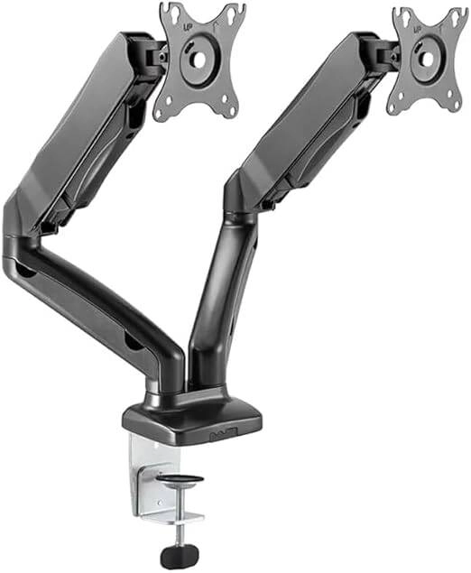 AWH SH 130C024 Dual Monitor Arm Review: Thin Gas Spring Design, Max. Capacity 2-6.5Kg