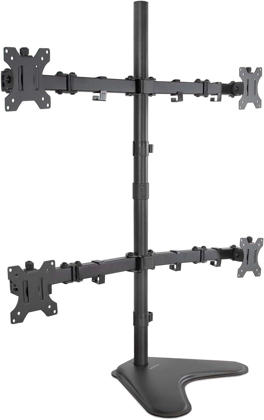 AWH SH T048 Quad Monitor Stand Review: Powerful Productivity, Sleek Design