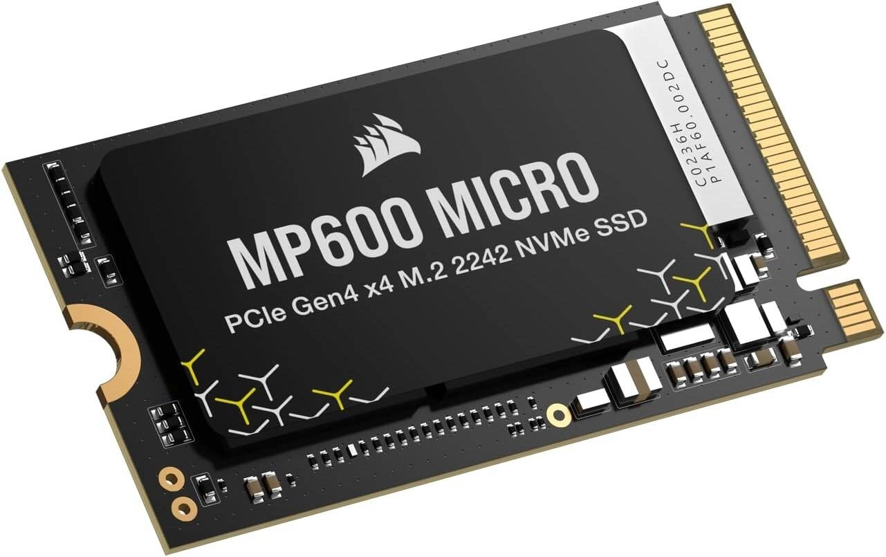 Corsair MP600 Micro 1TB PCIe Gen 4.0 x4 NVMe 1.4 M.2 SSD Review