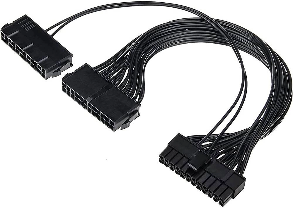 DKURVE Dual Power Supply 24-Pin ATX Motherboard Adapter Cable (DKSATAC0001) Review
