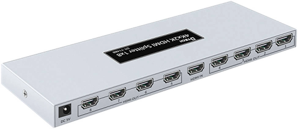 DTECH 4K 1 in 8 Out HDMI Splitter Review: Powerful Multi-Monitor Solution