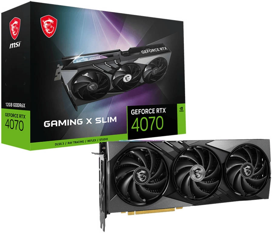 MSI GeForce RTX 4070 GAMING X SLIM 12G Graphics Card Review