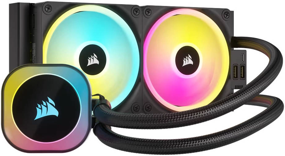 Corsair iCUE LINK H100i 240mm RGB AIO Liquid CPU Cooler Review (CW-9061001-WW)