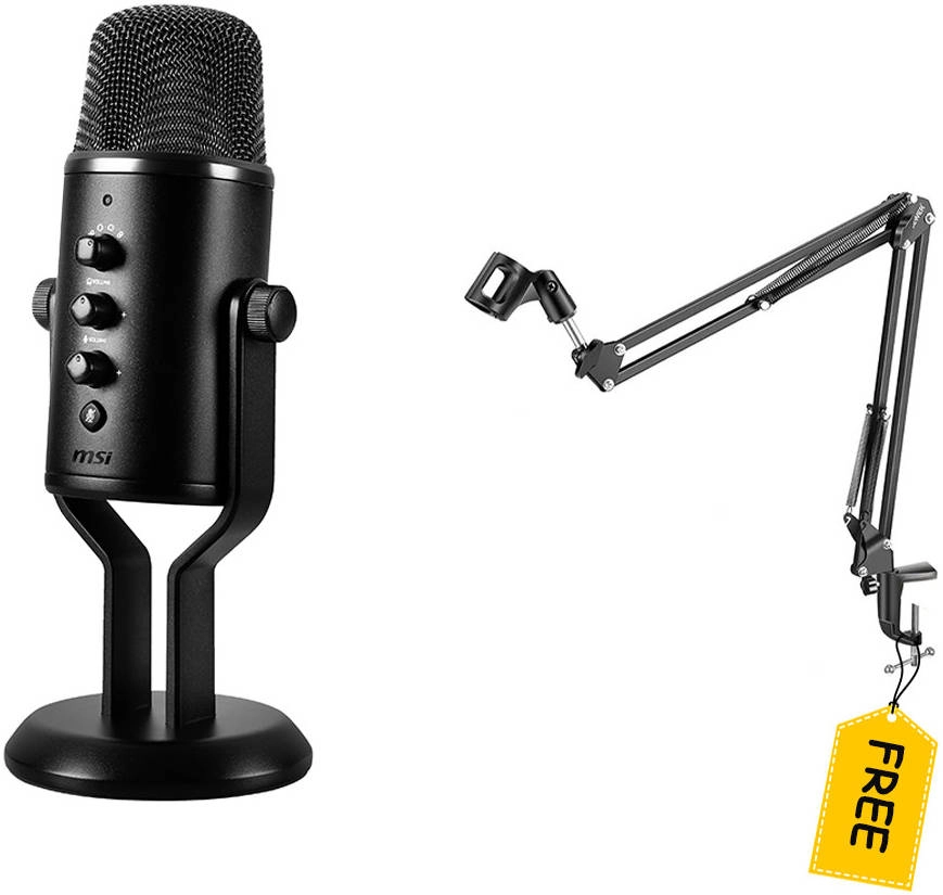 MSI Immerse GV60 Streaming Microphone Review: A Comprehensive Look