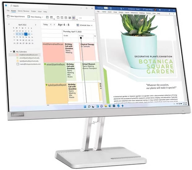 Lenovo L24e-40 Monitor Review: 100Hz Refresh Rate for Smooth Gaming