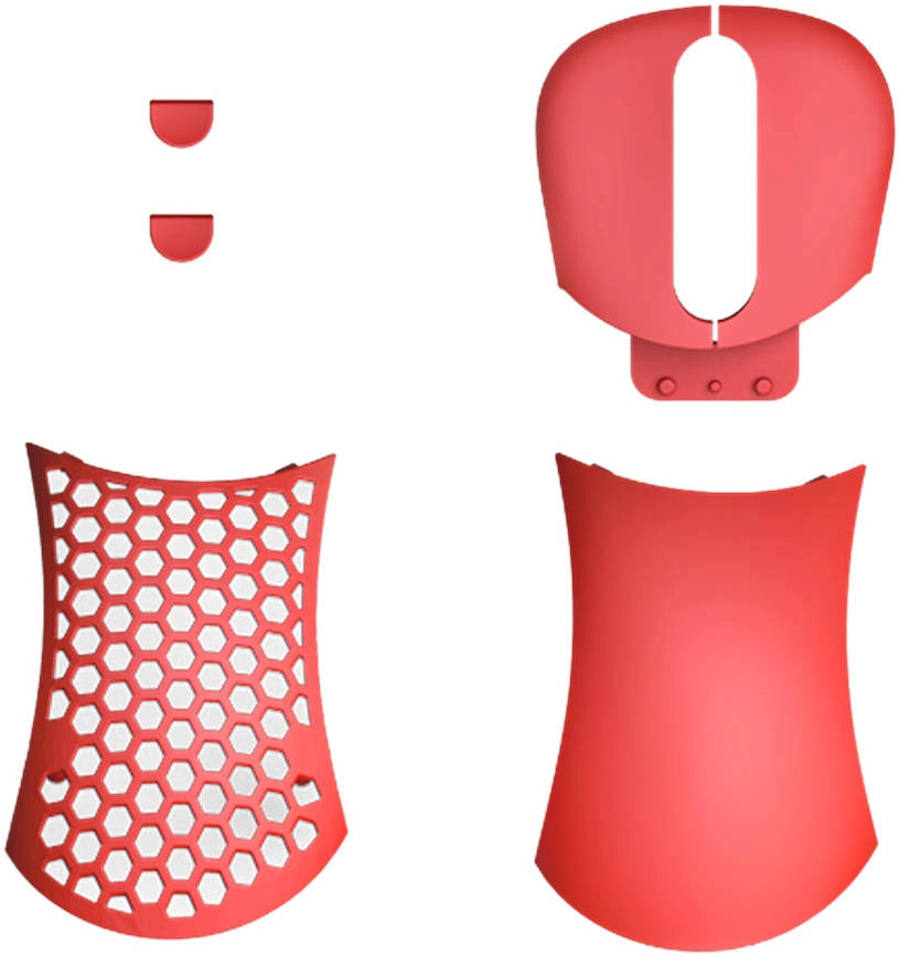 Pwnage Ultra Custom Ergo Extra Cover Sets Mouse Accessory Review: Red Edition