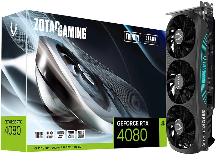ZOTAC GAMING GeForce RTX 4080 Trinity Black Edition 16GB Review &#8211; Powerful Performance with Stylish Aesthetics