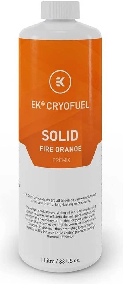 EKWB EK-CryoFuel Solid Fire Orange Review: A Vibrant Cooling Solution