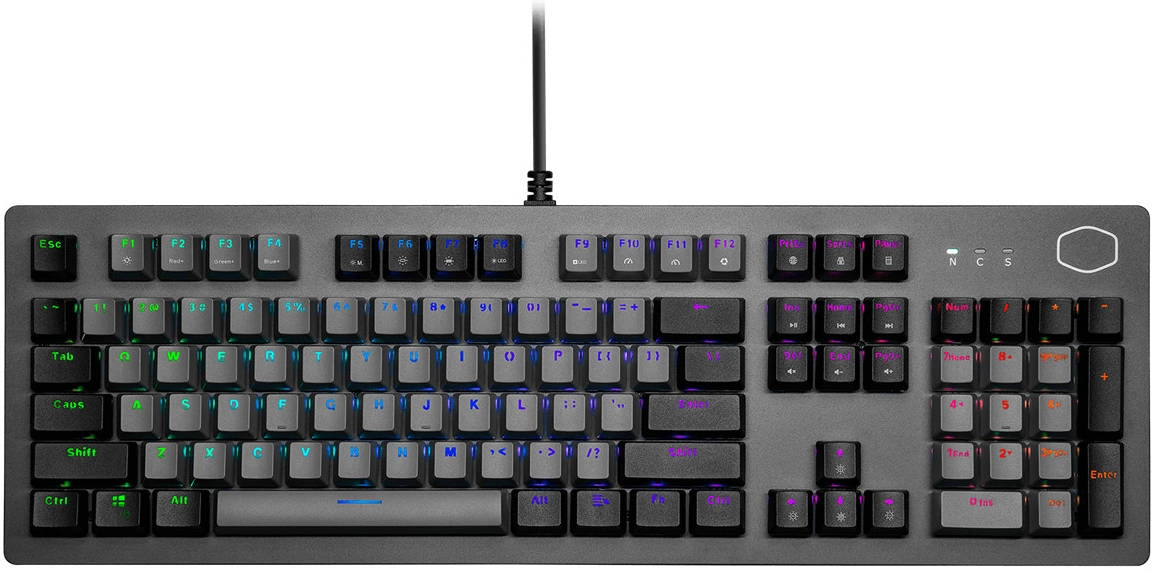 Cooler Master CK352 Full Mechanical Gaming PC Keyboard Review (CK-352-GKMR1-AR)