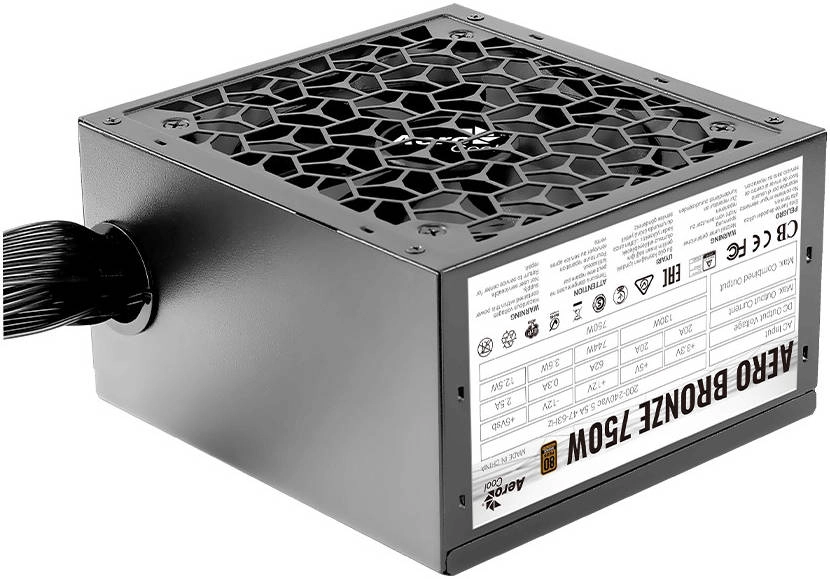 AeroCool Aero Bronze 750W Non Modular Power Supply Review &#8211; 80Plus Bronze Certified