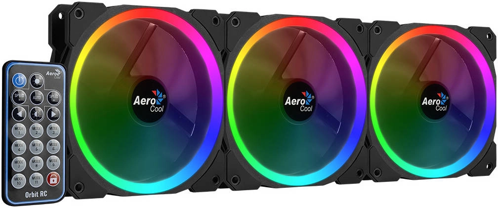 Aerocool Orbit RC Case Fans (ACF3-OB10227.01) Review: A Stylish and Effective Cooling Solution