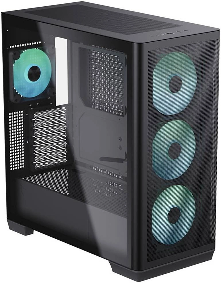 Aerocool C1 Mid-Tower ATX PC Case Review: High Airflow, Great Cable Management, and More