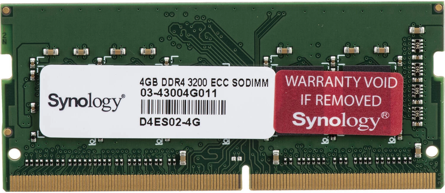Synology 4GB DDR4 SO-DIMM ECC Memory Module (D4ES02-4G) Review