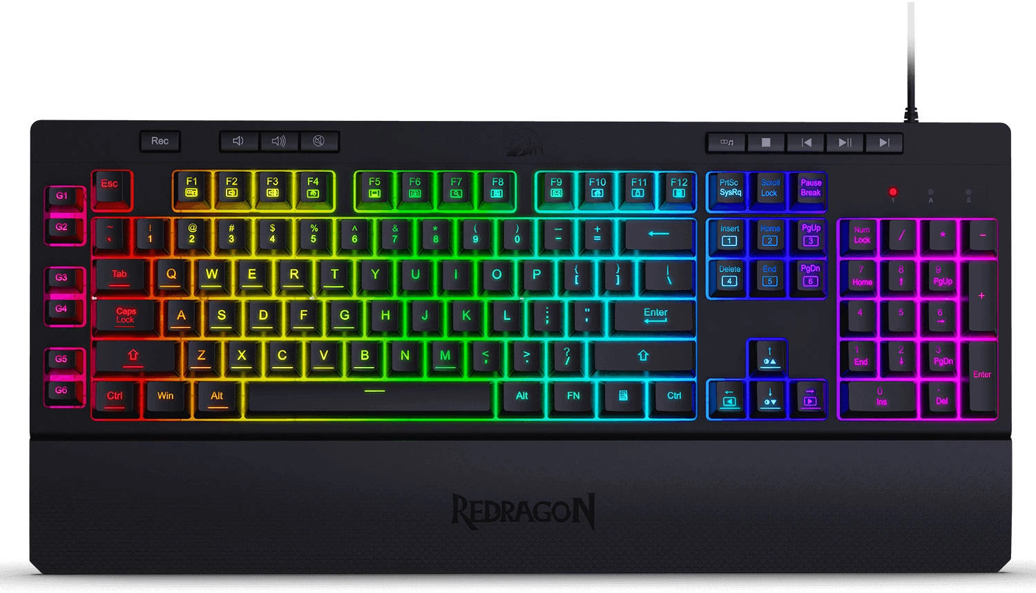 Redragon K512 Shiva RGB Backlit Membrane Gaming Keyboard Review &#8211; Is It Worth It?