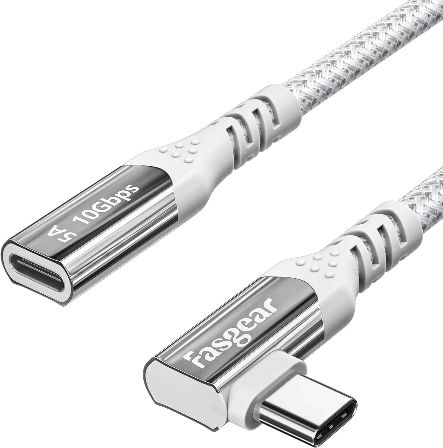 Fasgear USB-C Extension Cable Review: 10Gbps Data Transfer, 4K@60Hz Video, 100W Charging &#8211; FG-3.1-C-Extension