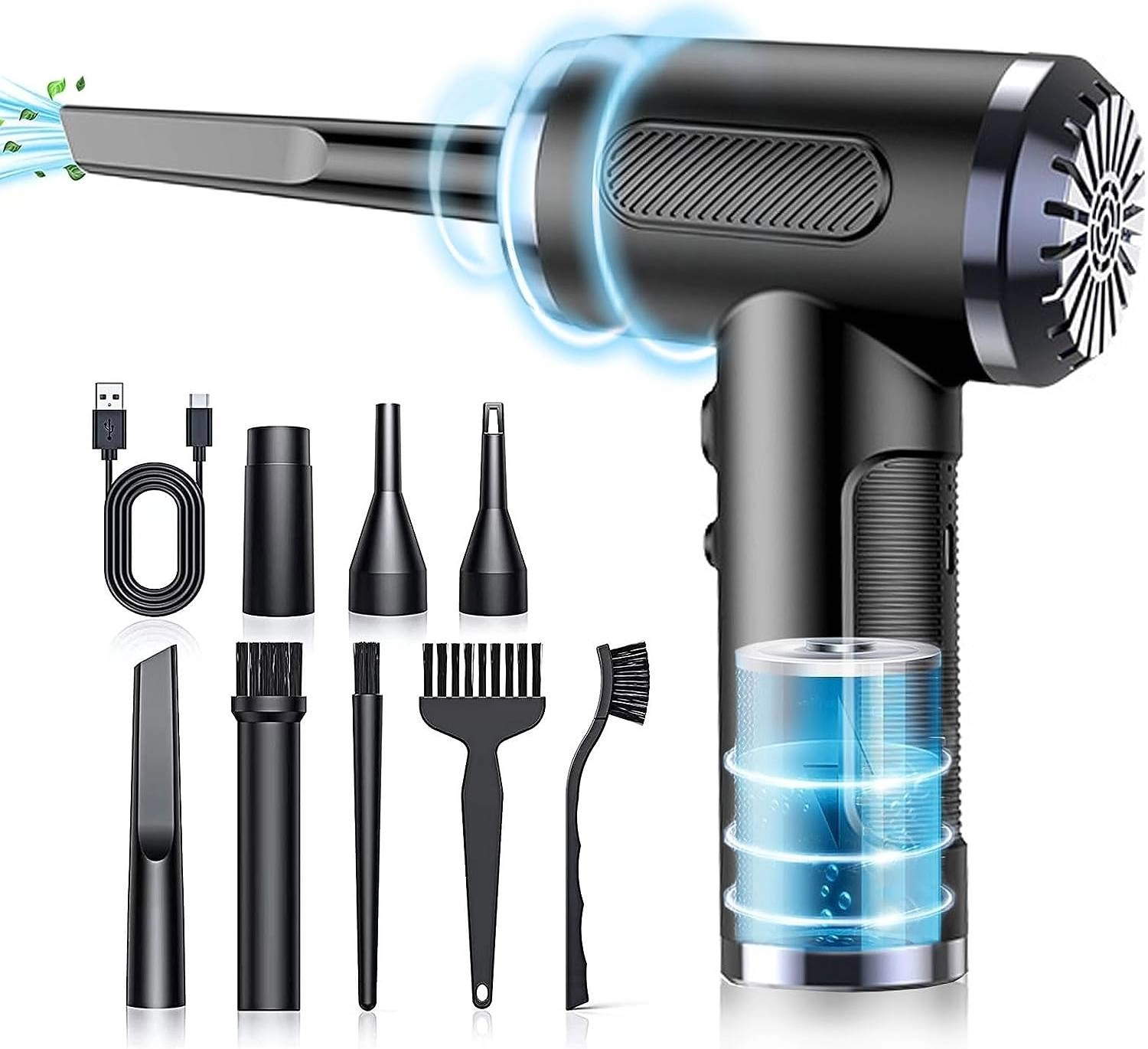 TDOO Compressed Cordless Electric Air Duster Review: 6660C35N-SH-AE
