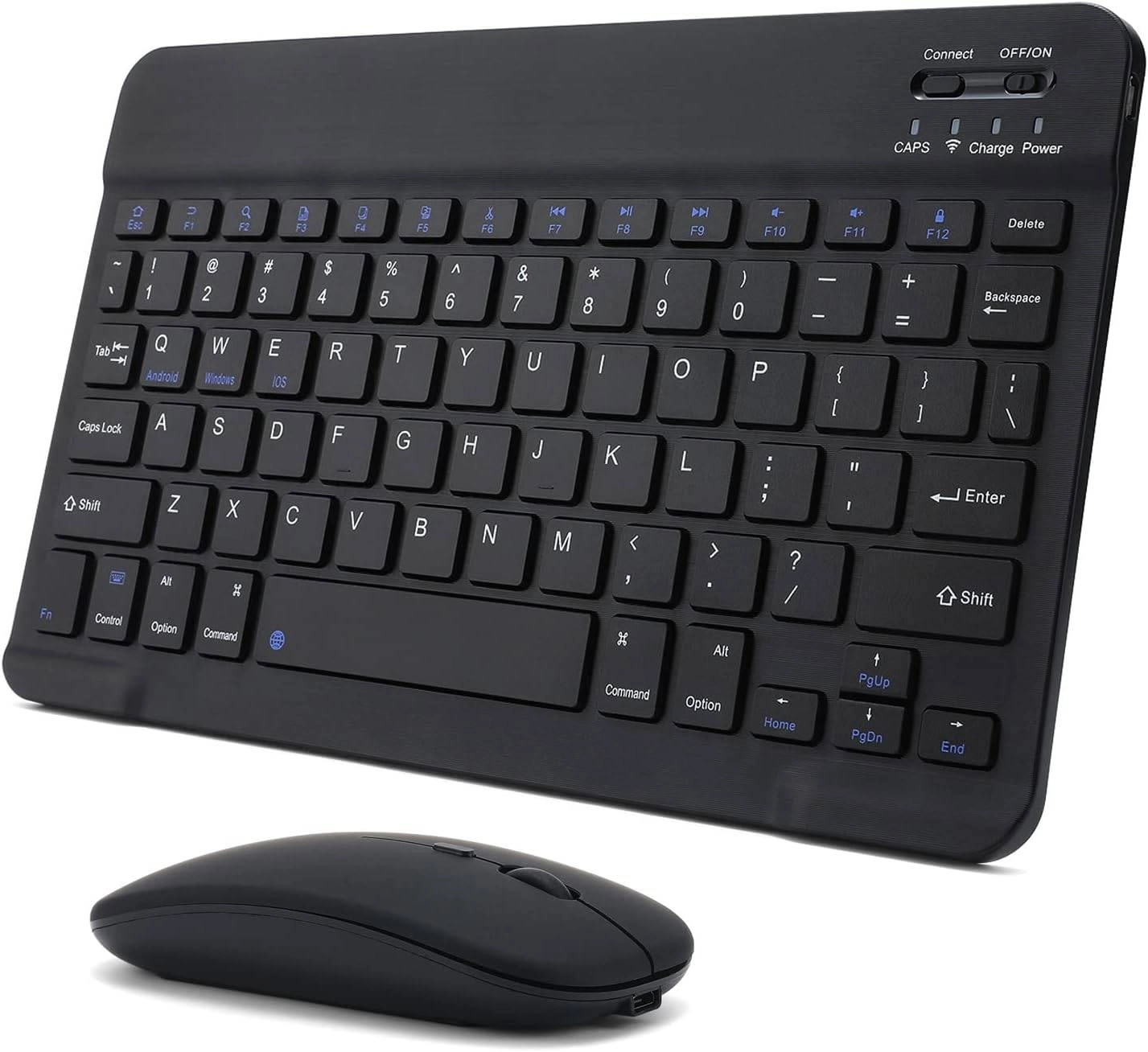 Rechargeable Bluetooth Keyboard and Mouse Combo Review (Black)