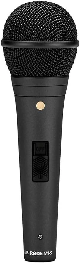 RODE M1-S Live Performance Cardioid Dynamic Microphone Review: A Detailed Look