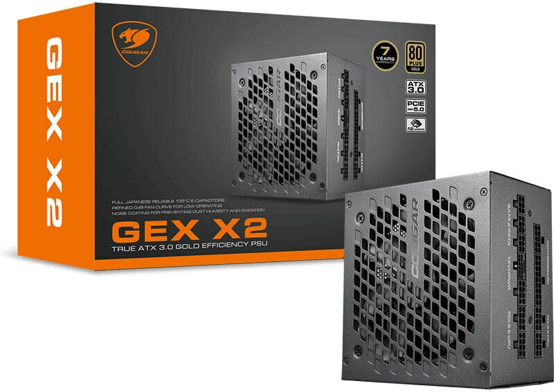 Cougar GEX X2 1000 Power Supply Review: A Powerful and Quiet Performer