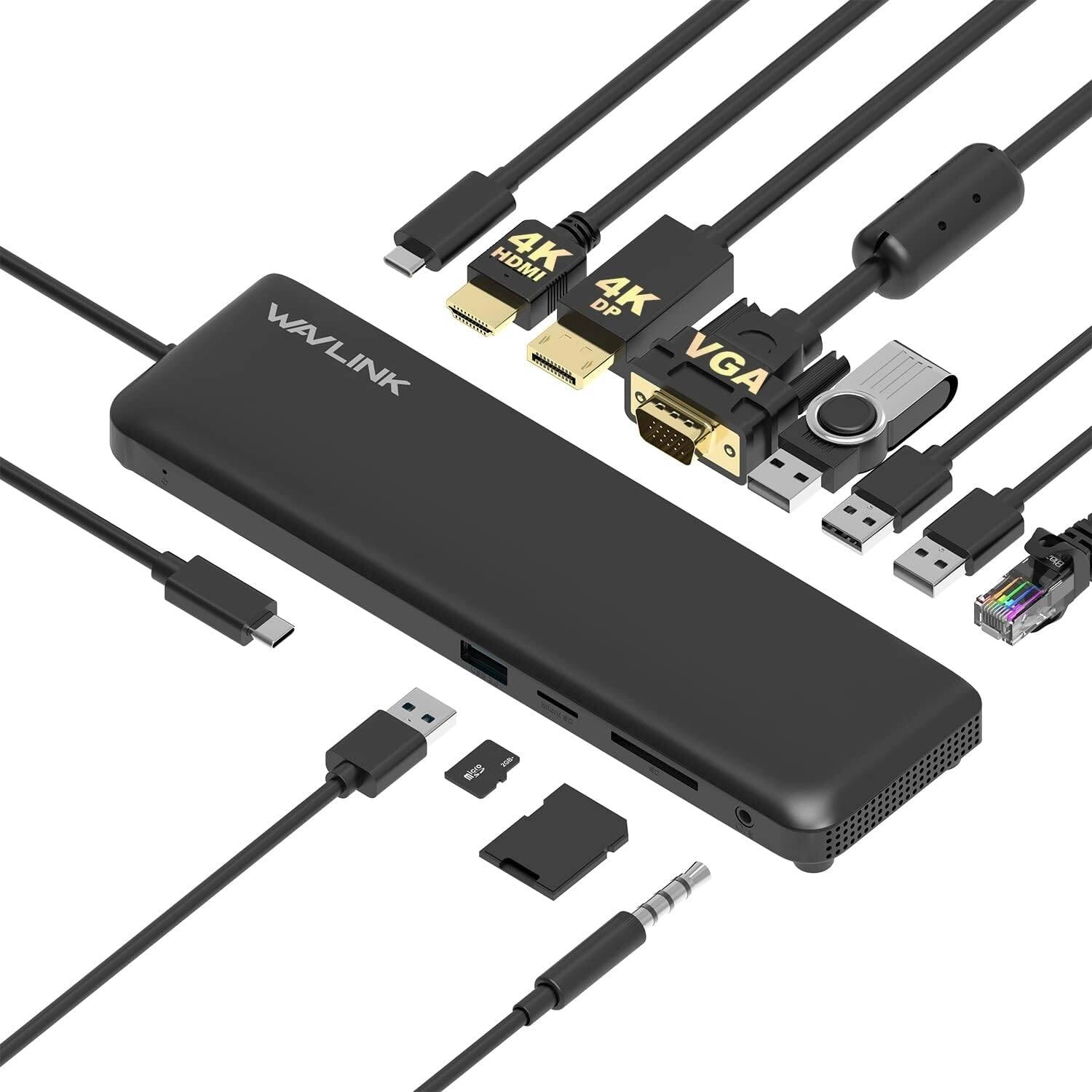Wavlink 12-in-1 USB-C Docking Station (WLAMUS-UMD01PX1) Review: A Comprehensive Look