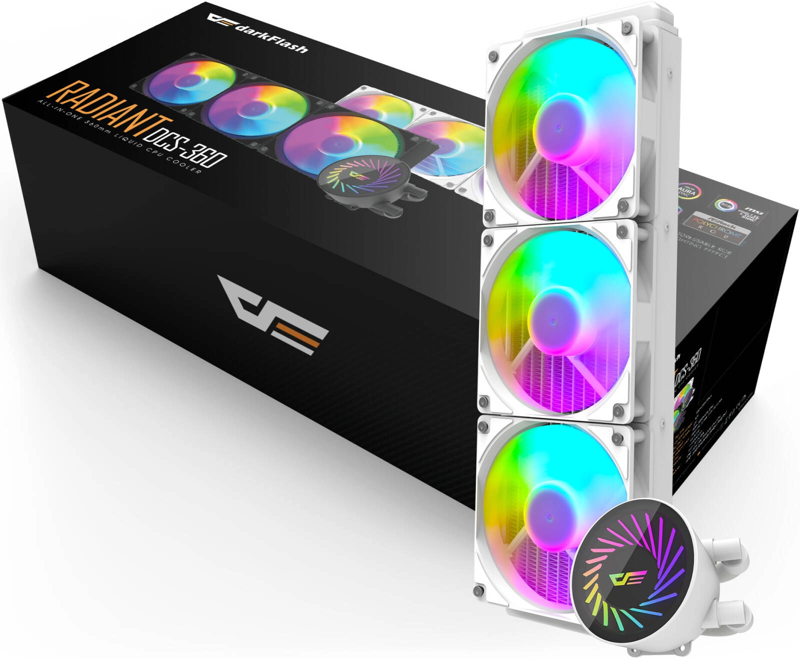 darkFlash DCS 360 RGB Liquid CPU Cooler Review &#8211; Detailed Analysis