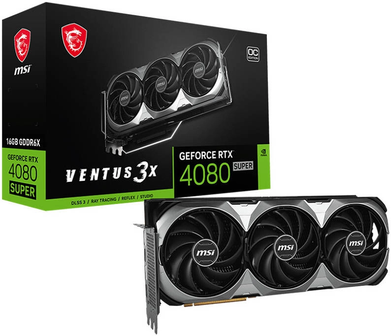 MSI GeForce RTX 4080 SUPER VENTUS 3X OC Graphics Card Review (912-V511-233)