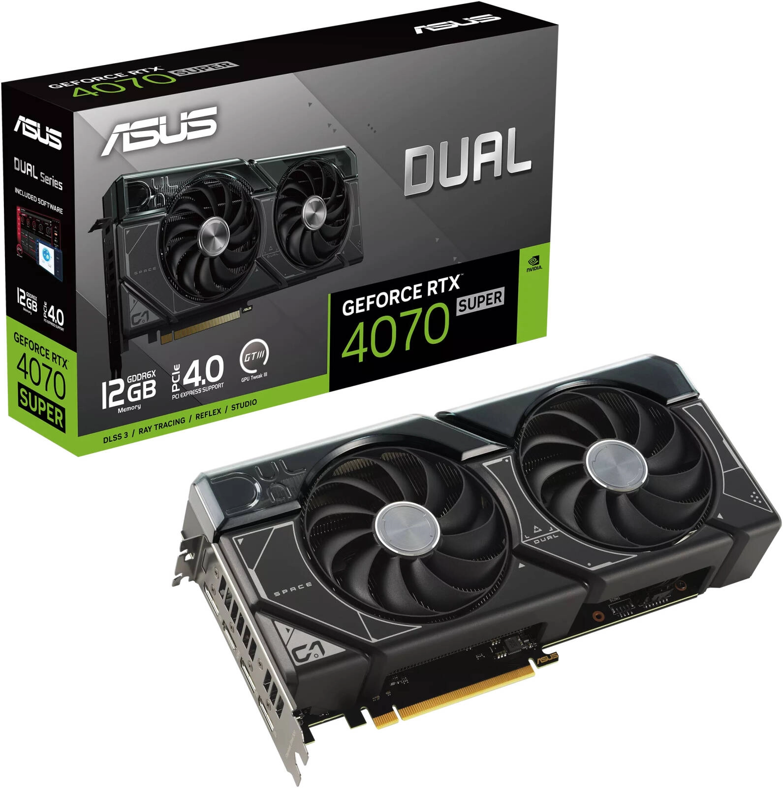 ASUS Dual GeForce RTX 4070 SUPER (DUAL-RTX4070S-12G) Review: A Powerful Performer